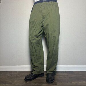Polo Ralph Lauren Green Chino Pant Men XL Track Baggy Stretchy Pajamas Pony